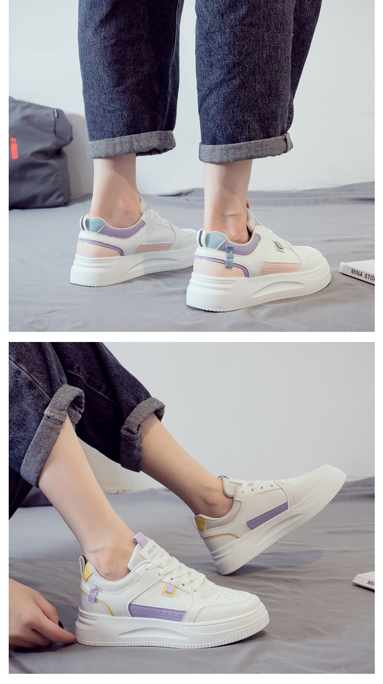 Neue Damen-Sneaker für den Außenhandel, vielseitig, weich und bequem, dicke Sohle, Frühling und Herbst, hochwertige Freizeitschuhe_voghion.com