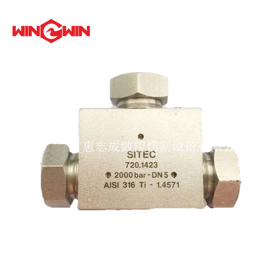 【广惠】增压泵配件  水切割机-配件-3/8三通  0.38高压管三通