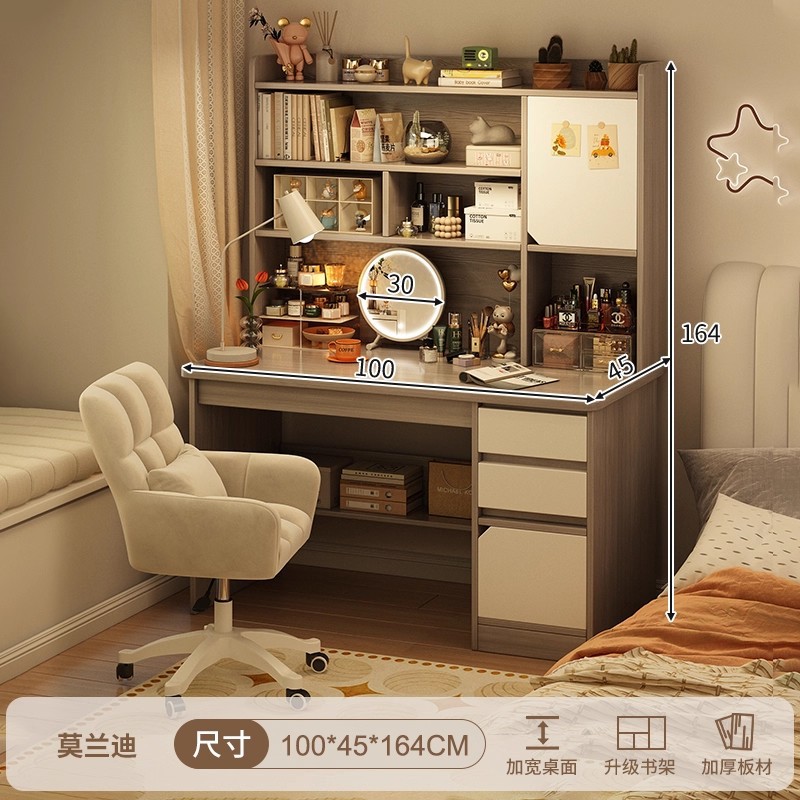Escritorio de computadora, comedor, dormitorio simple, escritorio moderno, mesa de maquillaje, gabinete de maquillaje, espejo de cama, nuevo