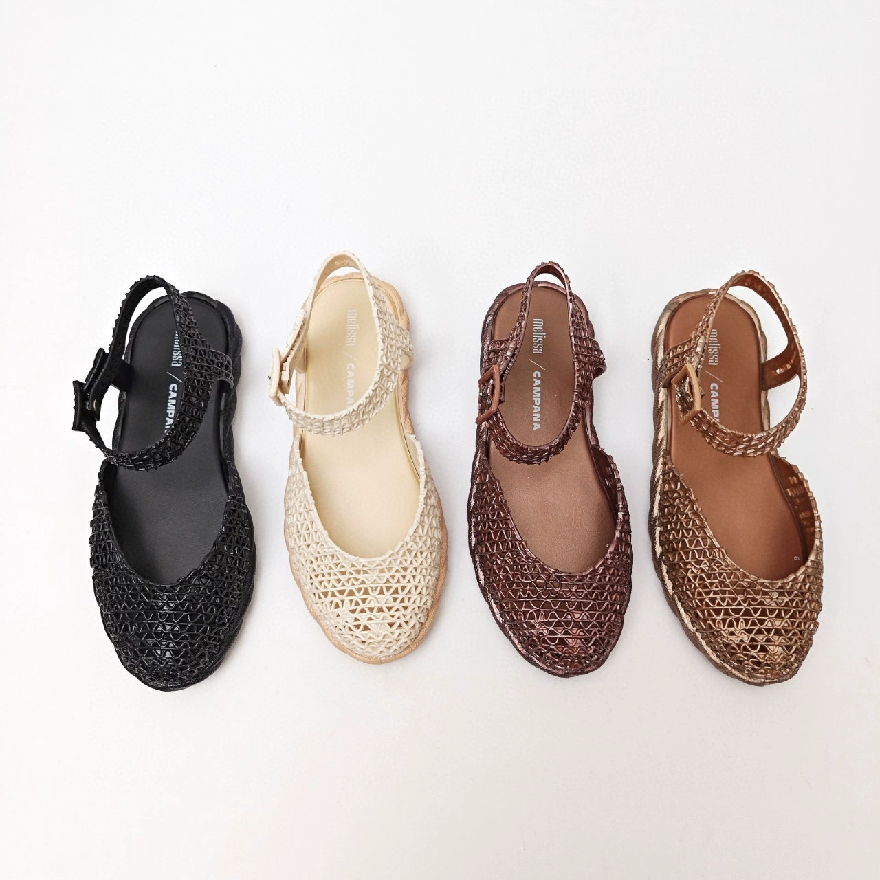 Женские босоножки Melissa 2025, пляжные, из желе, с перфорацией «птичье гнездо», ароматные.