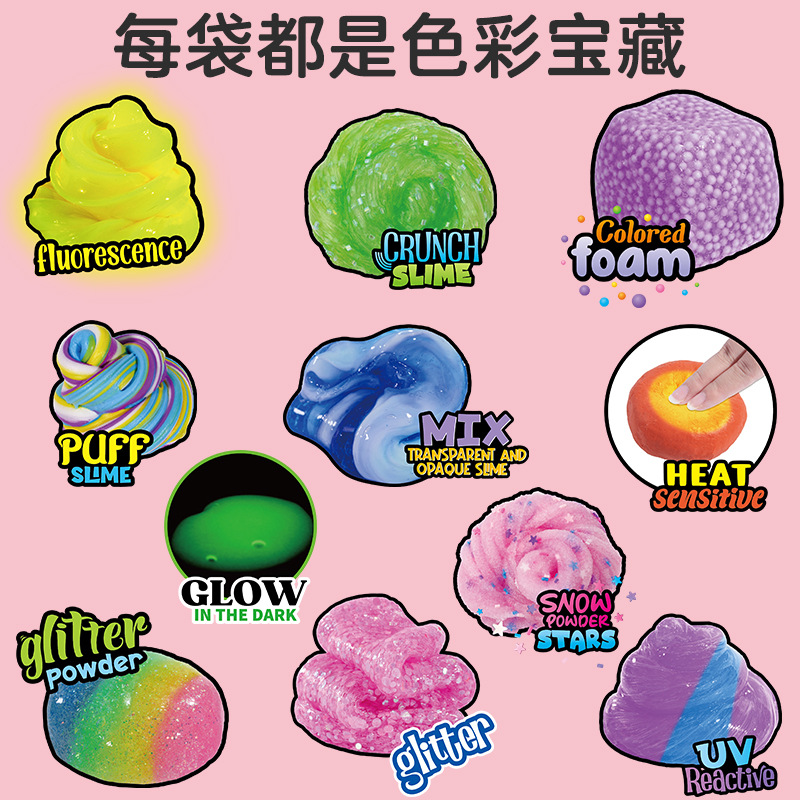 羳ɫֹDIYʷķˮ mixing slimeѹͯ