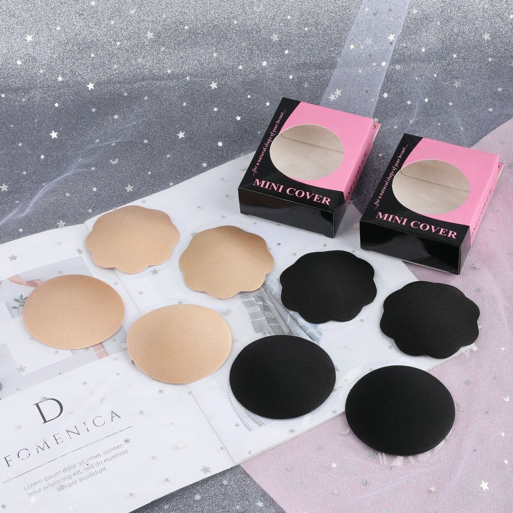 Cloth breast patch round [skin color]