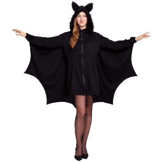 thumbnail image 1 of Disfraces de Halloween 2024 Talla europea S-4XL Disfraces de Halloween para mujer Disfraces de murciélago Uniformes de murciélago Disfraz de vampiro y bruja Batman, 1 of 5