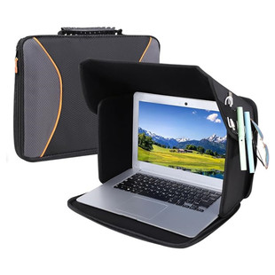 Laptop bag sunshade anti-glare suitable for outdoor work privacy screen cover foldable protective cover