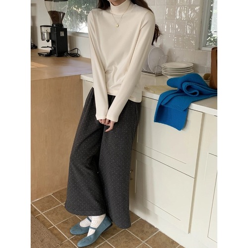 3th Morning Comfort Fit Soft Velour Crew Neck T-Shirt Base Top ZY2360