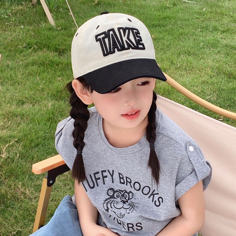 Kids Casual Sun Hat Breathable Summer Baseball Cap With Protection_voghion.com