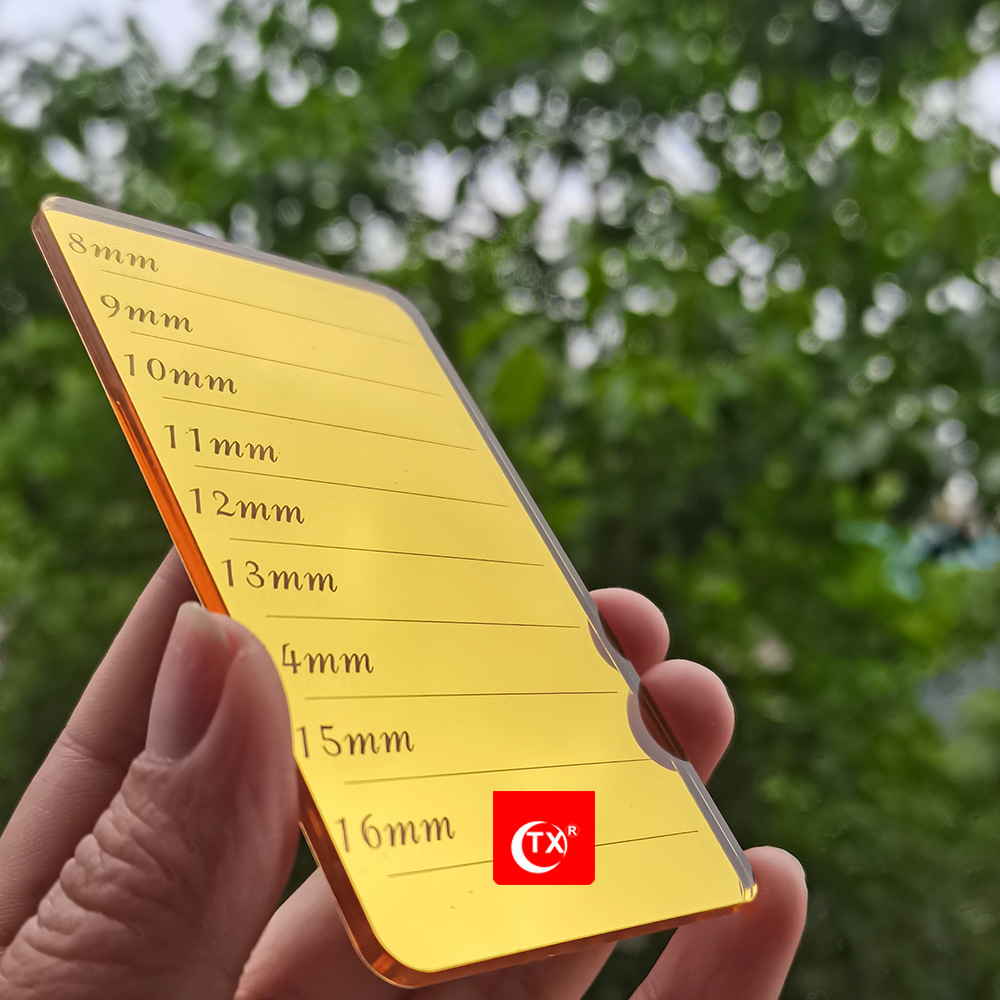 TX亚克力睫毛板 嫁接假睫毛展板 开花泡泡工具台取毛点胶台直销