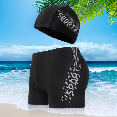 Herrbadbyxor snabbtorkande strandshorts för simning_voghion.com