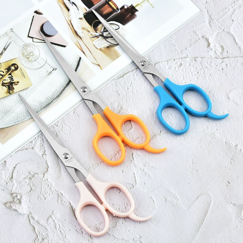 Машинка для стрижки волос, пластиковые scissors, рукоятка для школьников из нержавеющей стали, сделай сам