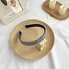 Demi-season knitted non-slip headband with pigtail, retro hair accessory, South Korea, french style, wholesale