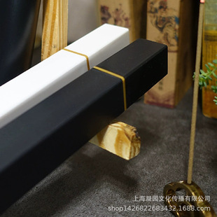 Acrylic Transparent Plastic Incense Tube Solid Wood Plug Incense Packaging Tube Home Incense Storage Box Agarwood Incense Barrel