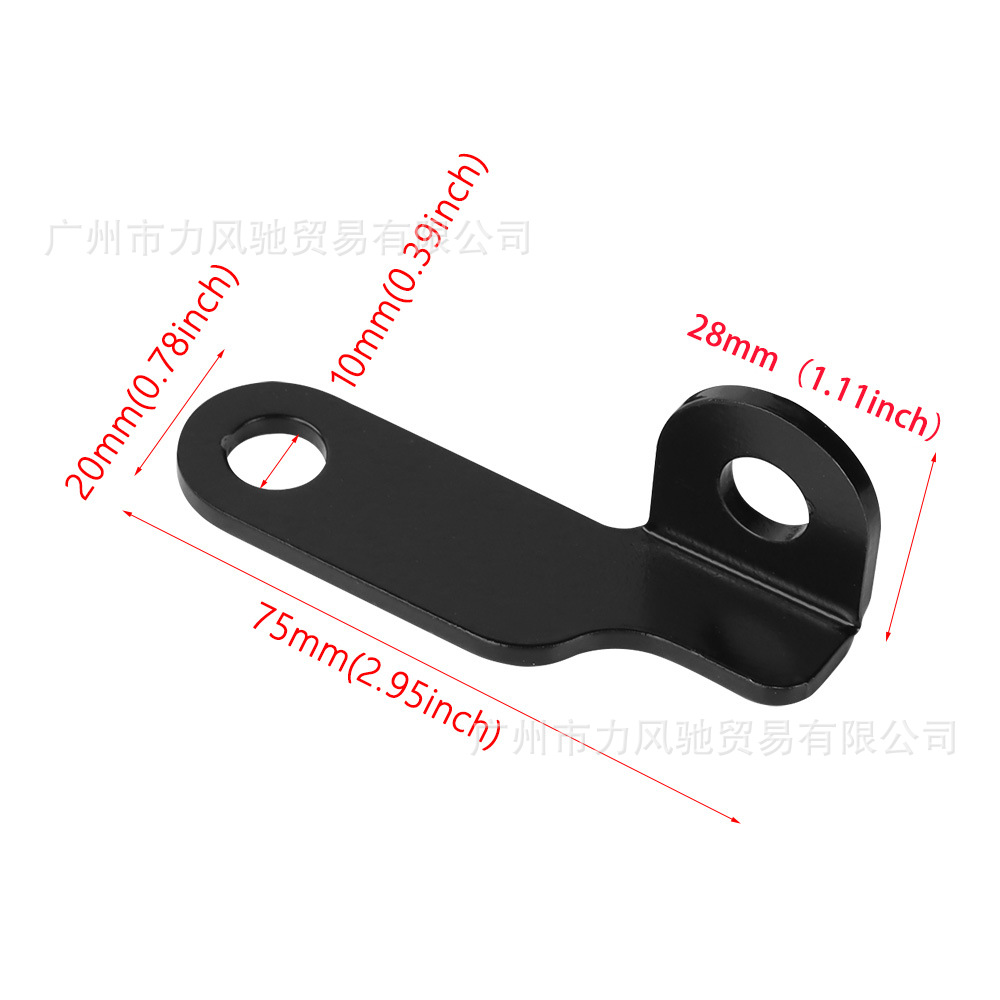 Accesorios de modificación para motocicletas deportivas Harley, soporte de luz de dirección, soporte de posicionamiento de luz de señal