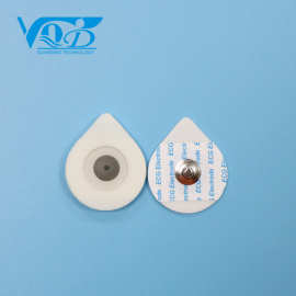 儿童心电极心电监护电极片 泡棉小水滴心电极 儿童心电电极片