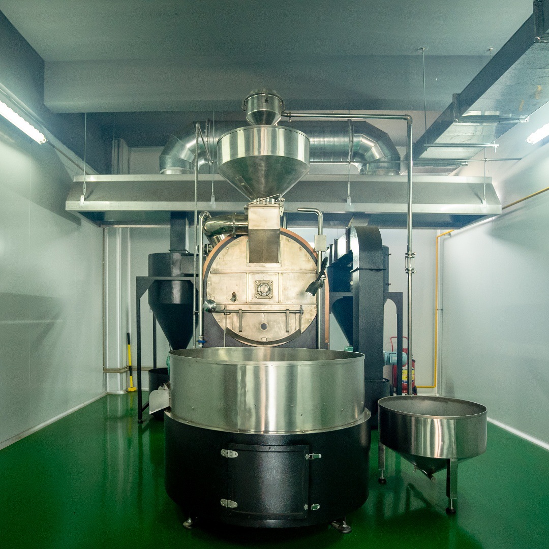 粤鼎锋 80公斤咖啡烘焙机半热风大型工业咖啡烘焙设备 咖啡烘豆机