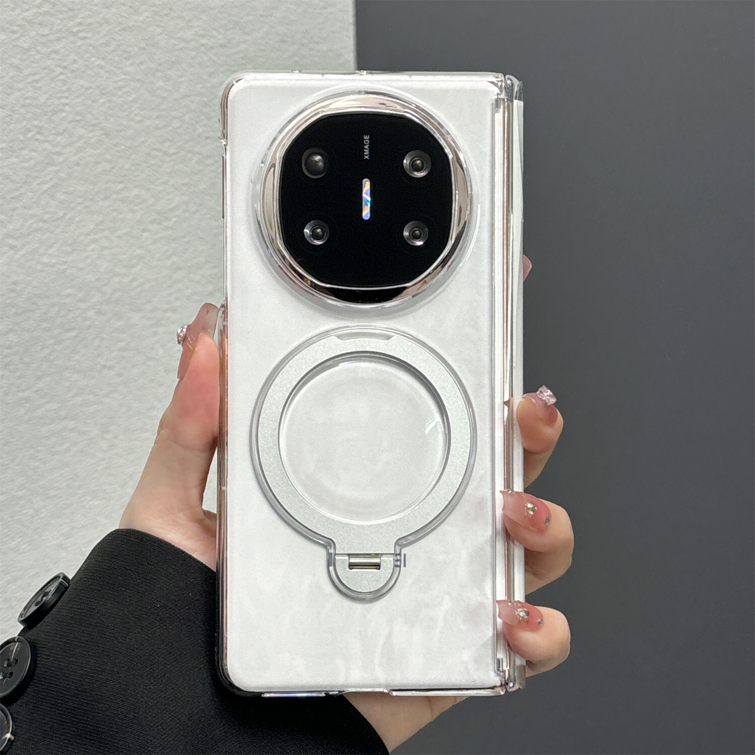 The New Model with Rotating Stand Is Suitable for Huawei Mate X7 Phone Case, X6 Collector's Edition, Oppo N5, and Honor V5 Case The New Model with Rotating Stand Is Suitable for Huawei Mate X7 Phone Case, X6 Collector's Edition, Oppo N5, and Honor V5 Case