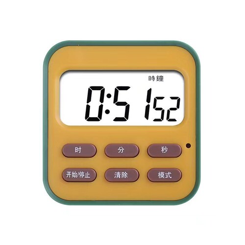 Kitchen timer timer alarm clock dual-purpose student time manager electronic alarm clock wholesale multi-function timer