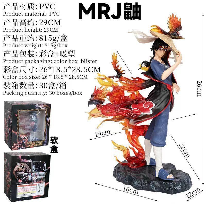 Naruto serie MRJ yuzhibo Skunk Crow Skunk estatua hecha a mano modelo de decoración