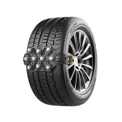 Winter Anti-Skid Snow Chains, Emergency – Tire snow chain - gold-leaf-beef-tendon-style-extra-thick-black-1755b