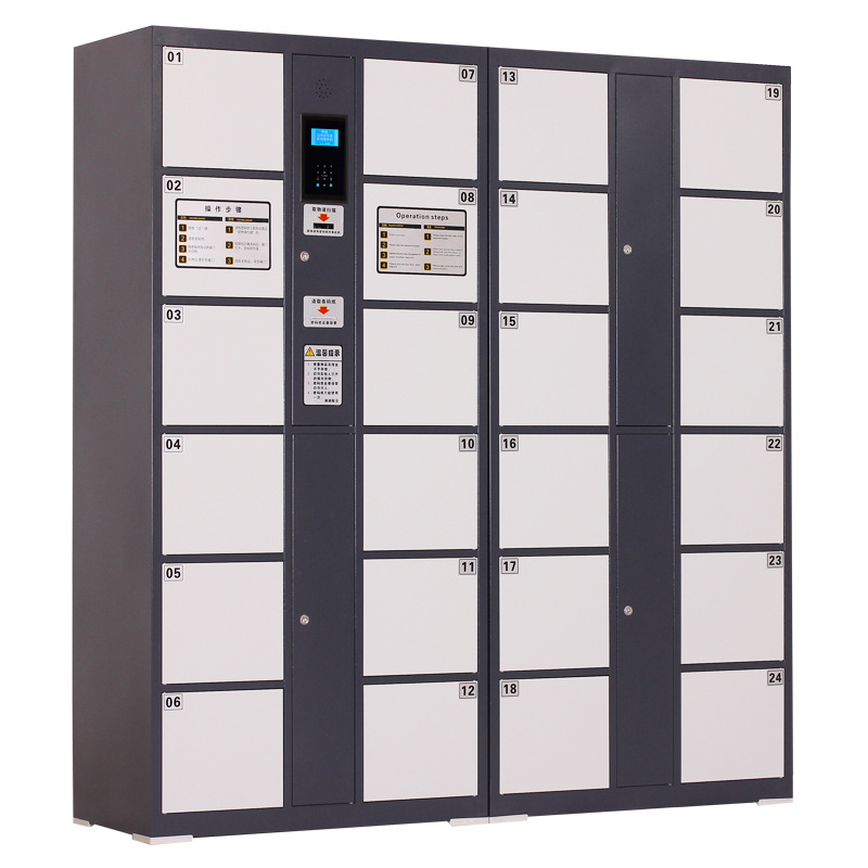 Supermarket electronic storage cabinet shopping mall self -service…