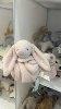 Shy fuchsia face blush, rabbit, duvet