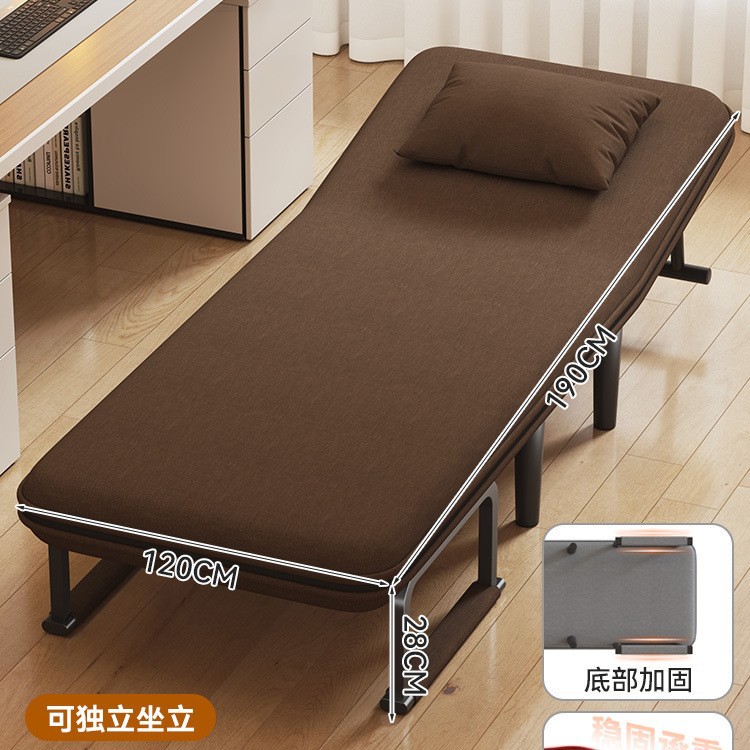 Marcha individual, siesta, oficina, hogar para adultos, simple, portátil, hospital, cama de acompañamiento, sofá cama, cama plegable para el almuerzo