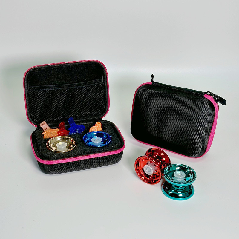 Bolsa de almacenamiento de bolas de yoyo multifuncional de 1-12 orificios Bolsa de bolas de amortiguación de vibraciones de punto Caja de almacenamiento de EVA Caja de colección portátil