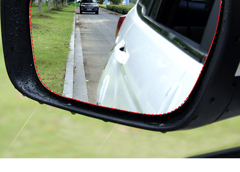 Car Anti-Rain Film, Anti-Fog, Waterproof Rearview Mirror Film
