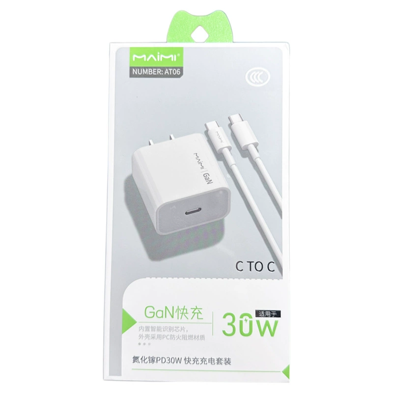 Пару для iPhone 14/12 от Maimi: PD20W быстрая зарядка, кабель 16Promax
