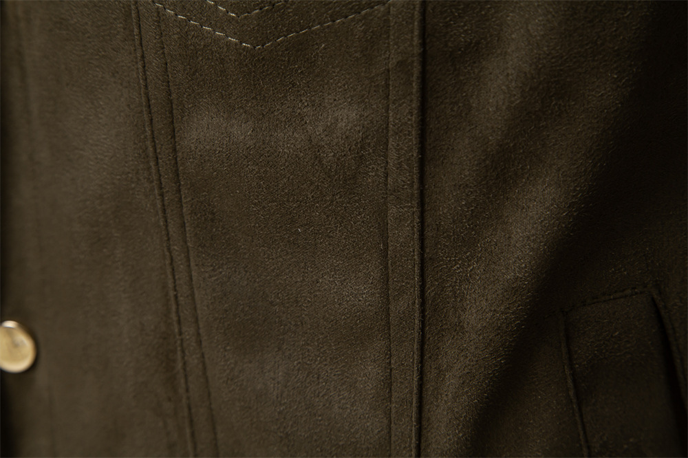 Giacca a collo alto europea nuova autunno 2024, cappotto casual alla moda, sottile, di qualità, da uomo_voghion.com