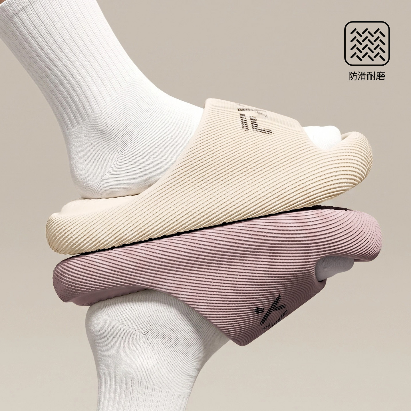 3D Thick-Soled Women, Summer Fashion Outdoor Wear, Home Non-Slip Bathroom Slippers, Top Quality Couple's Slide Sandals For Men_voghion.com