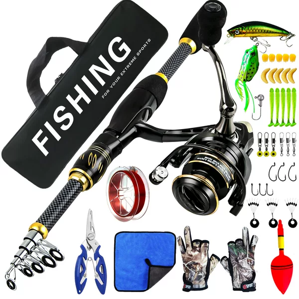 1.8 meters Luya fishing gear rod wheel set ultra short sea rod glass fiber reinforced plastic rod cross-border wholesale gloves soft bait hard bait