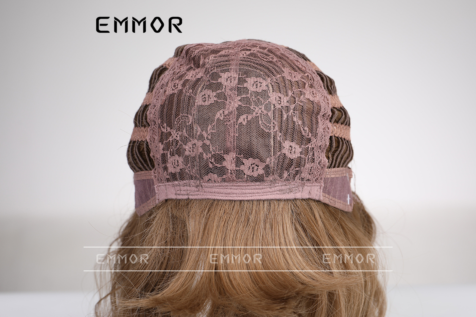 Europea y americana moda transfronteriza nueva peluca azul marrón de dos colores opcional flequillo Pelo Corto sombrero Bobo