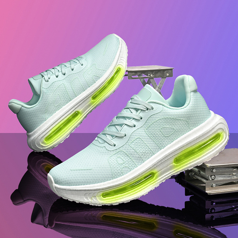 Tenis para Correr con Suela Gruesa de Malla y Espuma Transpirable para Pista y Carretera