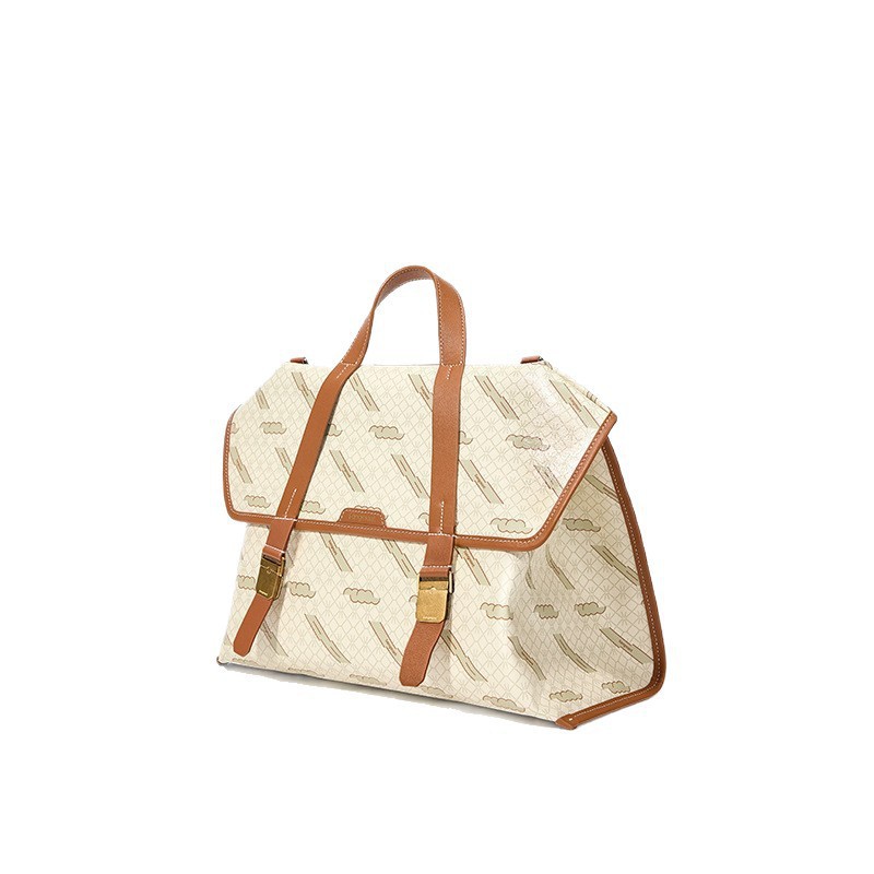 Luyuxiao Same Style Song Shanyashanxing Series Old Flower Travel Briefcase Backpack_voghion.com