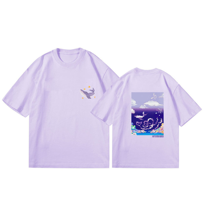 BTs 10Th 10Th Anniversary Official Same ARMY Couple T-shirT SupporT PosTer CoTTon Top for Women