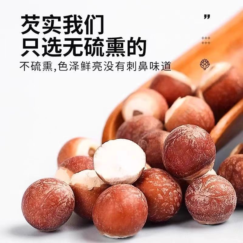Dried Gorgon Fruit Qian Shi Euryale Ferox Seeds 100g Bottle for Soup Congee and Herbal Tea overview