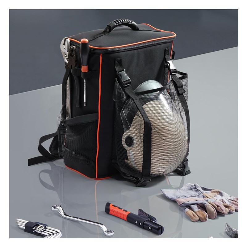 Transfronterizo nuevo 33L mochila soldador 600D poliéster extremo paquete de equipo multipropósito bolsa de almacenamiento de equipos