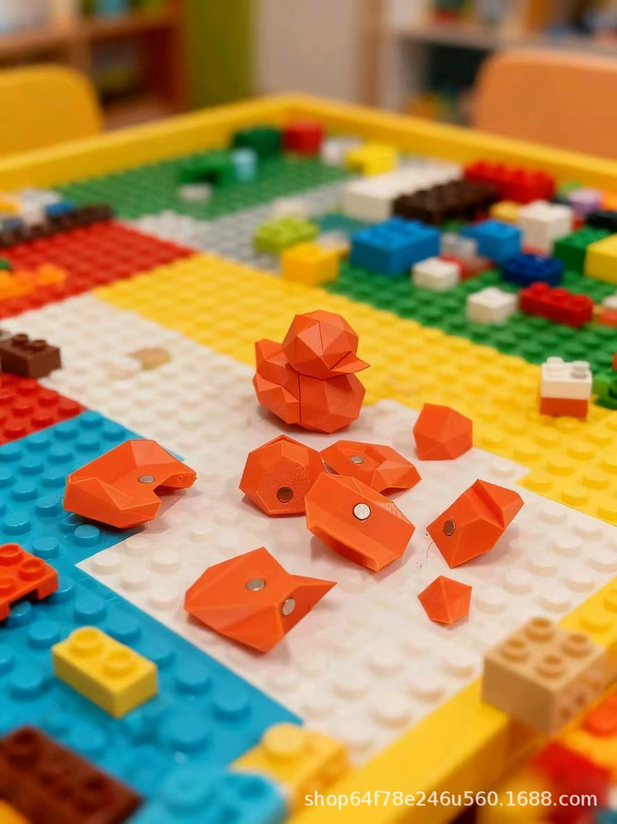 Stem, toy for experiments, duck, early education, science, (Cross-border trading)