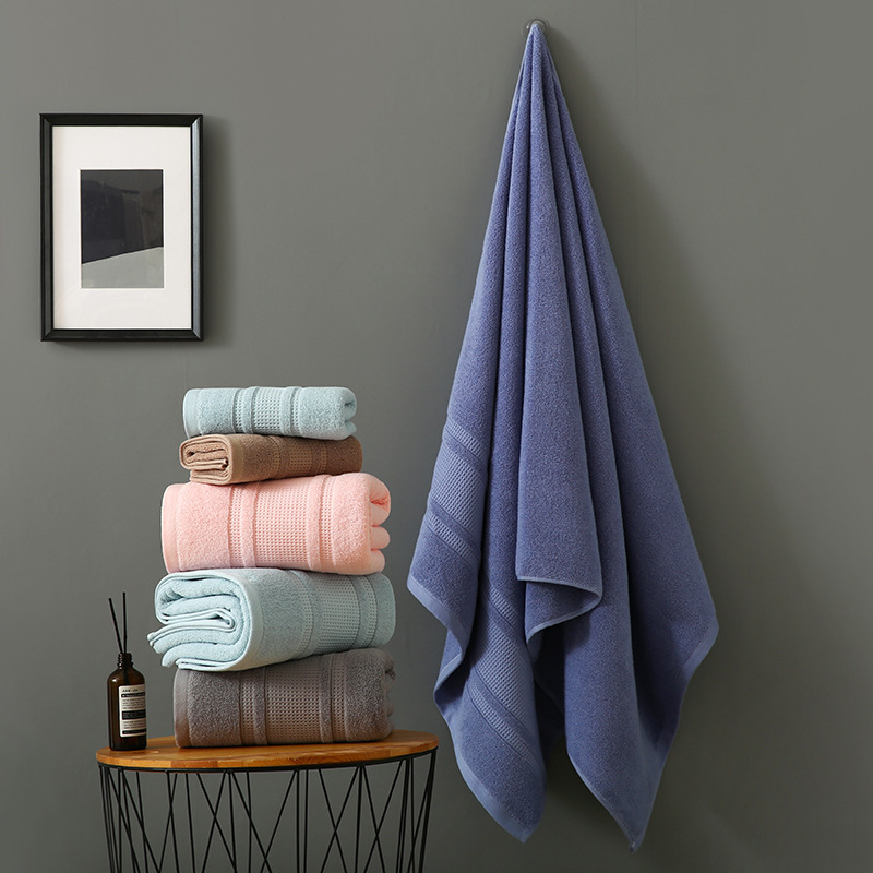 Manufacturer Wholesale Pure Cotton Towels, Absorbent Face Towels for Adults, Men and Women, All-Cotton Face Towels, Bath Towels, Large Wrap Towels