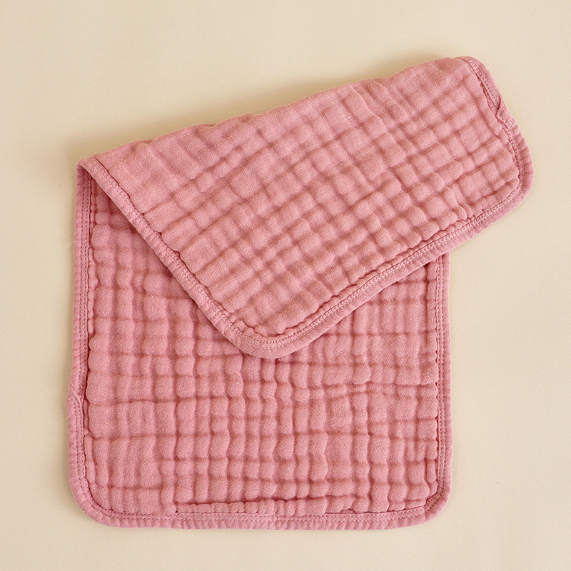 Simple Style Solid Color Cotton Burp Cloths Baby Accessories display picture 5