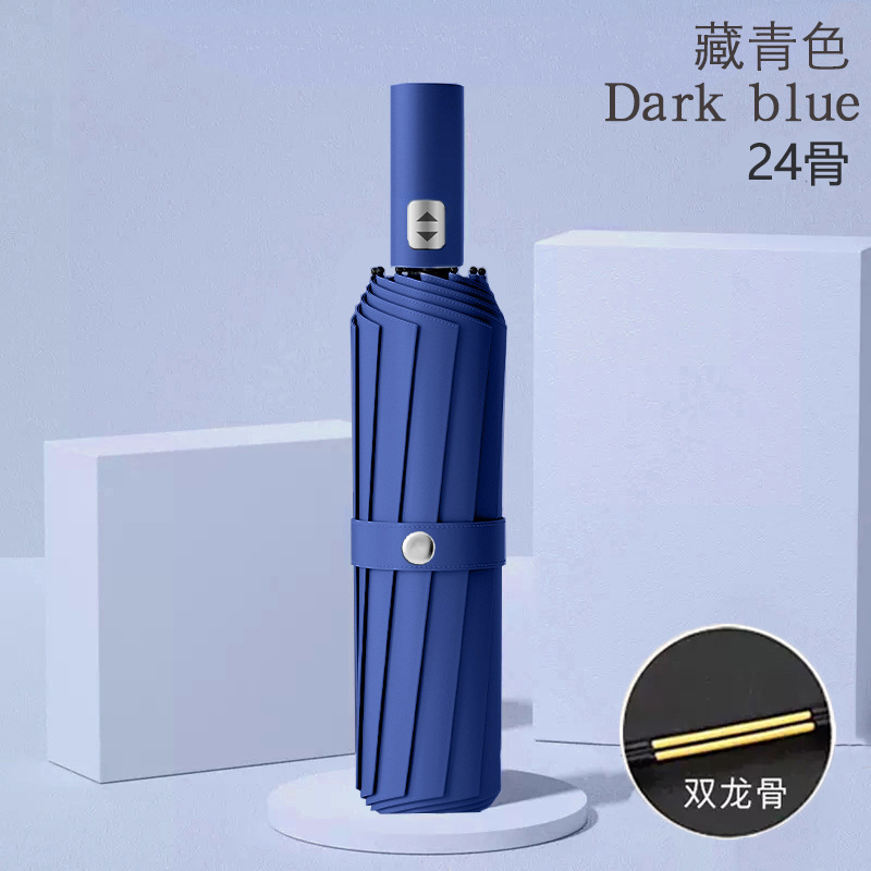 네이비 블루 - 24개 뼈가 자동으로 확대됨