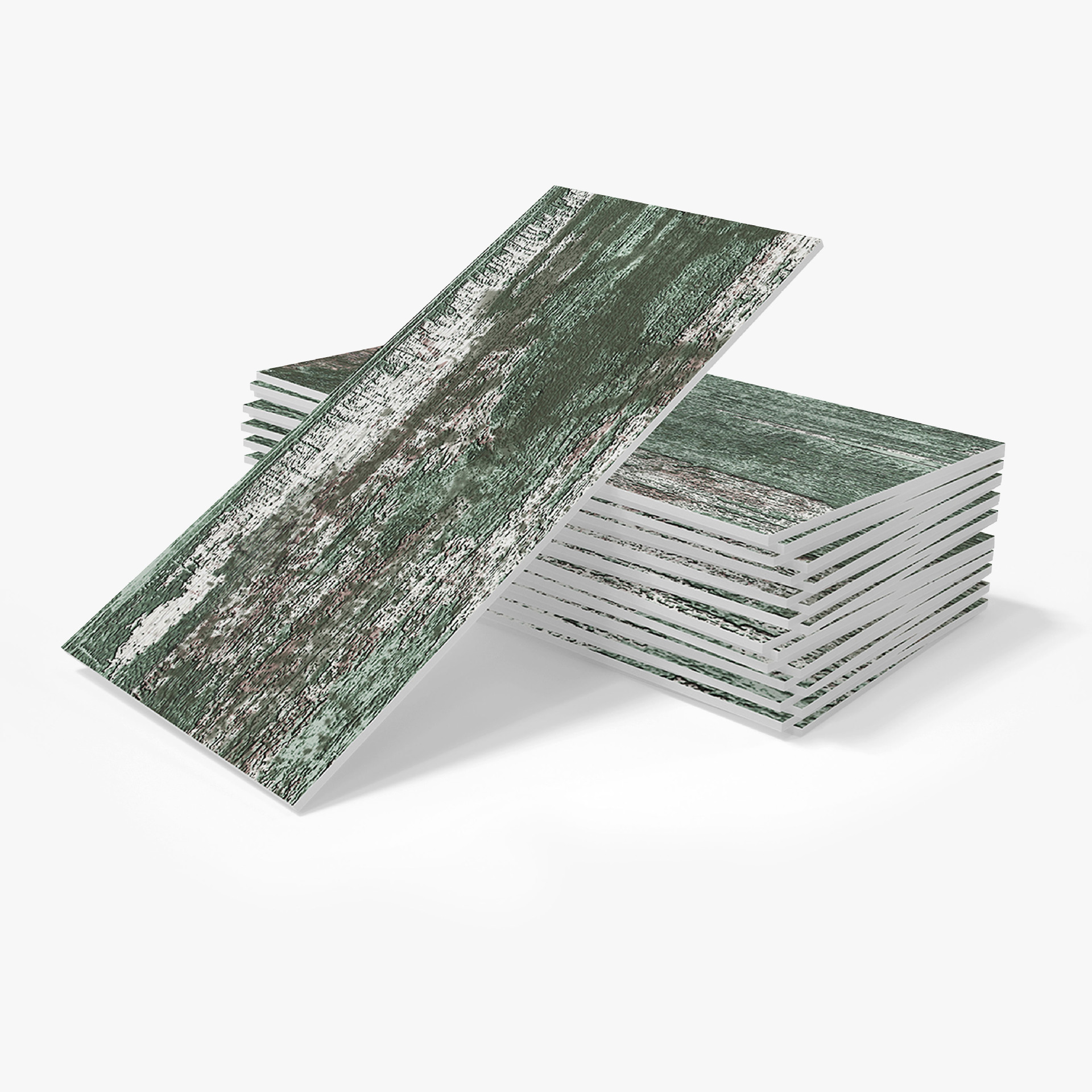 16-piece estilo industrial esmerilado espuma PE etiqueta de la pared autoadhesiva impermeable a prueba de humedad cocina baño extraíble decoración de la pared