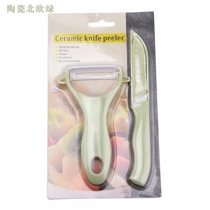 Pelador Multifuncional de Cerámica para Cocina