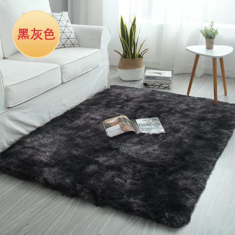 Thick plush carpet, bedroom, living room, bay window, live broadcast room, photo taking, large area full of girly style soft floor mats