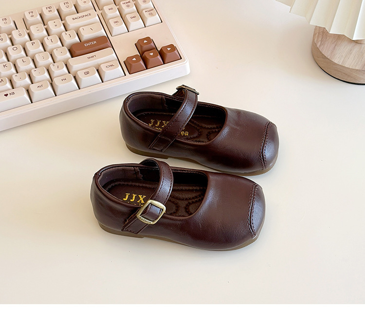 Sapatos de pele de princesa para bebé menina sola macia_voghion.com