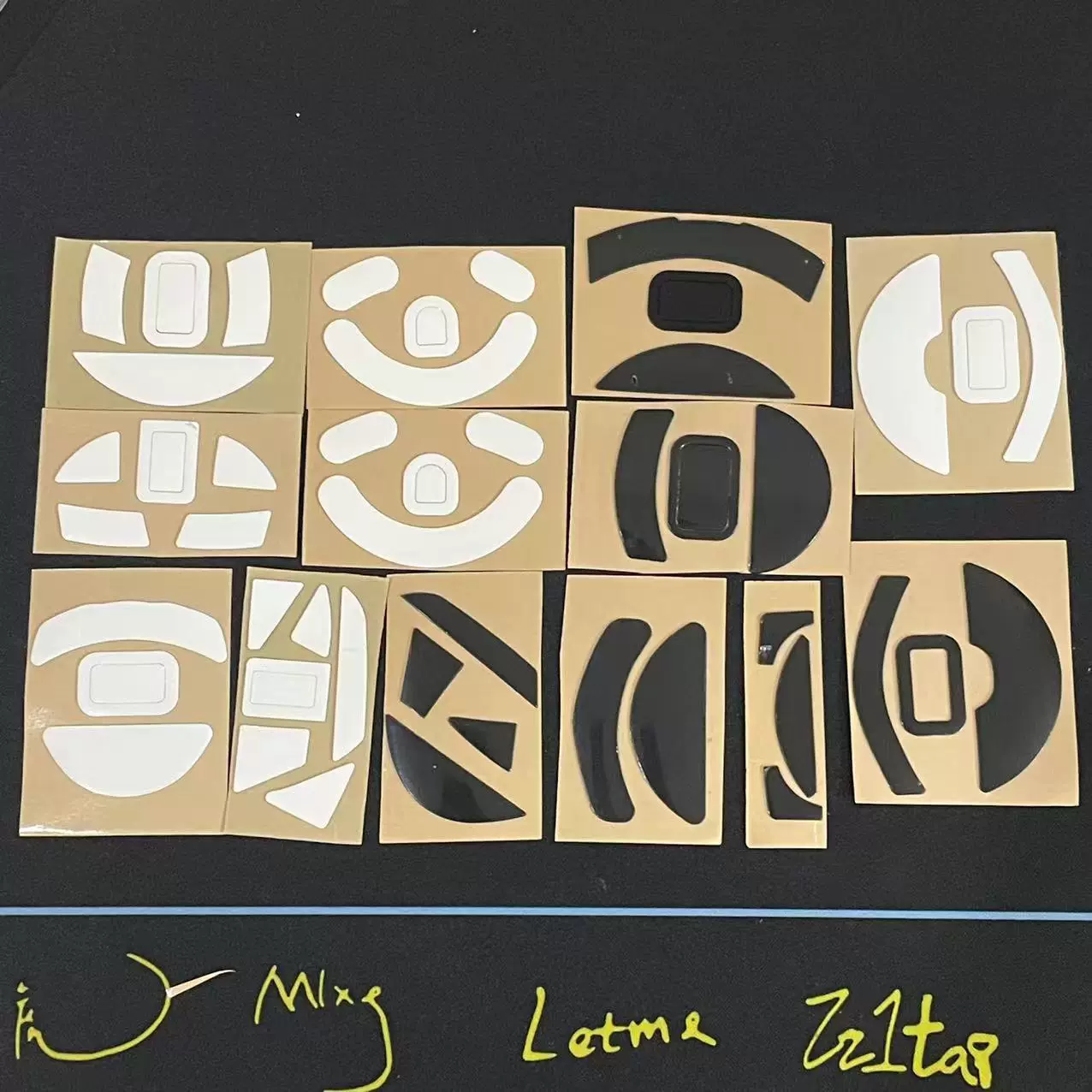 现货毒蝰v2pro脚贴替换型蝰蛇v3pro鼠标脚垫毒蝰终极版特氟龙脚贴