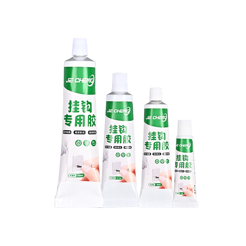 半透明フックシリコーン接着剤高温耐性防水高強度接着剤タイル棚プラスチック構造接着剤|undefined