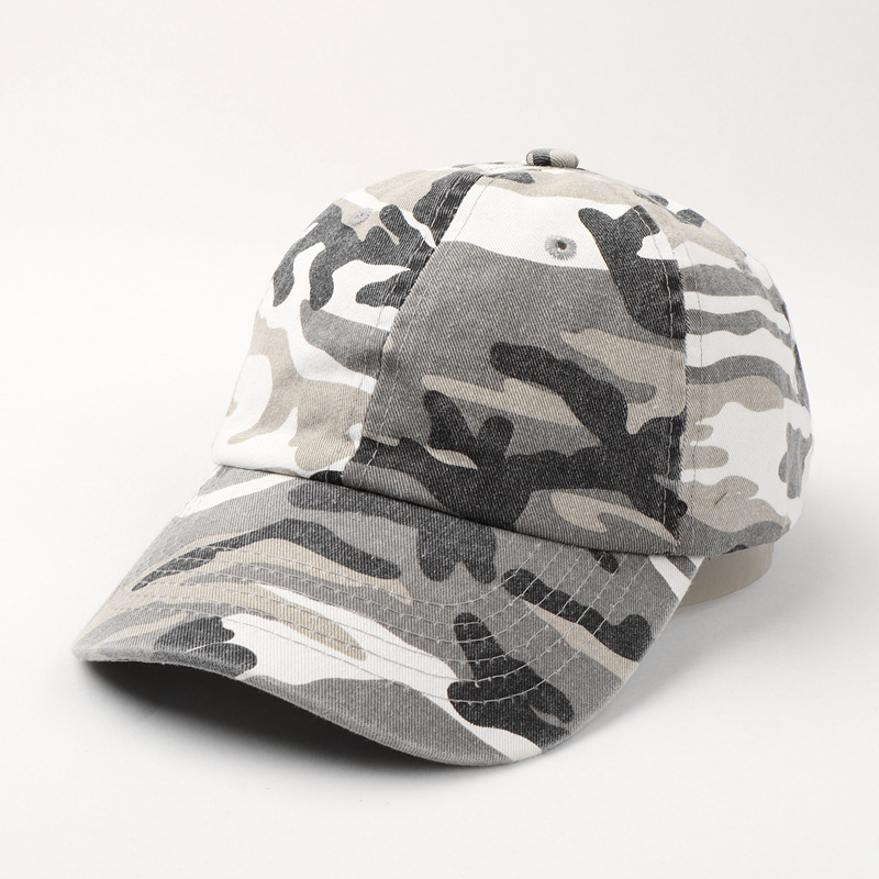 Benutzerdefinierte Stickerei Logo Soft Cap Dschungel Camo Baumwolle Baseball Caps Unisex Camouflage Outdoor Sport Schirmmütze für Wandern Jagd – Detail 13