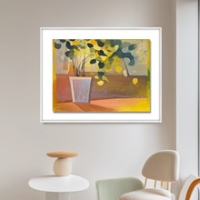 现代简约餐厅装饰画轻奢高级感餐桌背景墙饭厅餐厅挂画2025新款