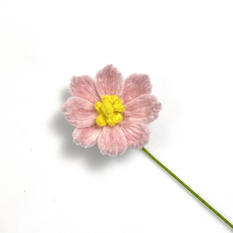 メーカー卸売ツイストスティック完成品花束一輪ユリひまわり造花手作り卒業シーズン記念品|undefined